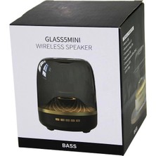 Timion Mika Kristal Fanus Model   Wireless   USB Şarjlı  Speaker Hoparlör  Rgb Işıklı   Aux - Tf - DC5V (5148)