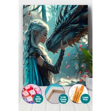 Picasso World Hobby Art Khalesi ve Ejderha Sayılarla Boyama Seti