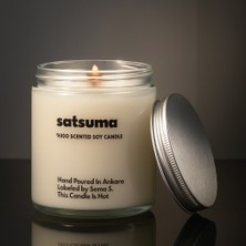 Basement : Satsuma : Cam Kavanozda Kokulu %100 Soya Mum (Narenciye, Mandalin, Citrus, Çam, Okaliptüs)
