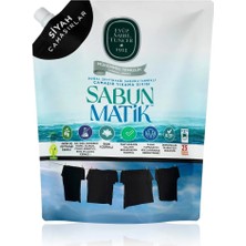Eyüp Sabri Tuncer - X4 Adet Sabun Matik™doğal Zeytinyağlı Çamaşır Yıkama Sıvısı Siyahlar 1,5 Lt