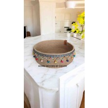 Home Decors By Özlem Hasır Sepet Dekoratif Sepet Organizer Saklama Kutusu Düzenleyici Handmade El Emeği