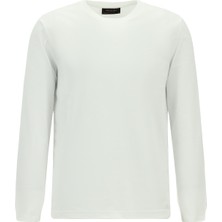 Abdullah Kiğılı Bisiklet Yaka Regular Fit Nakışlı Pamuk Sweatshirt
