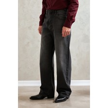 HYMAN Erkek Ekstra Baggy Jean Pantolon