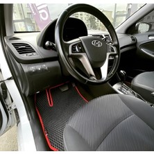 Ünal Matt Hyundai Accent Blue Uyumlu Akıllı Paspas Araca Özel Oto Paspas Araba Paspas