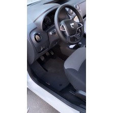 Ünal Matt Dacia Dokker Panelvan (Ön 2 Paspas) Uyumlu Akıllı Paspas Araca Özel Oto Paspas Araba Paspas