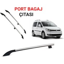 Tunax Oto Caddy Kısa Şase Portbagaj Tavan Çitası Gri 2011-2020