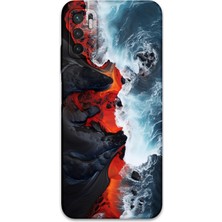 Gramaphone Xiaomi Redmi Note 10 5g Uyumlu Mermer Desenli Telefon Kılıfı + Ekran Koruyucu - 5811