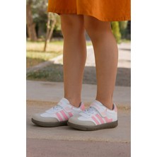 Minibonito Günlük  Unisex Çocuk Sneaker Bağcıklı Hafif  Kaymaz Taban Ayakkabı