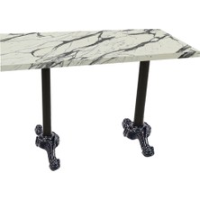 Dockers Çipa Laminat Tabla Masa (80X120) - Afyon Marble