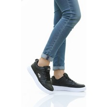 Slazenger Siyah Beyaz Bağcıklı Unisex Spor Ayakkabı