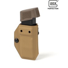 Mas Tactical® Kydex Iç Taşıma Şarj Kılıfı 9mm Glock Tan