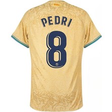 Legent Lady B.a.r.c.e.l.o.n.a Pedri Yeni Sezon Çocuk Deplasman Forması Sarı (Forma Şort Çorap)