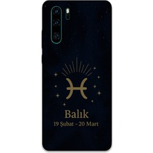 Gramaphone Huawei P30 Pro Uyumlu Balık Burcu Desenli Telefon Kılıfı + Ekran Koruyucu - 5779