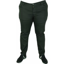 Moc Grande Mocgrande Büyük Beden Klasik 5 Cep Pantolon Venedik 11916 Hakı