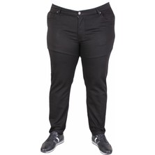 Moc Grande Mocgrande Büyük Beden Klasik 5 Cep Pantolon Venedik 11916 Sıyah