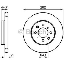 MGA 50295 Fren Diski On 45251SK7A00 (2 Adet Fiyatıdır)