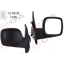 GVA Mtxdpn Diş Dikiz Aynasi Sağ Kangoo 08 Elektrikli Isitmali Sensörlü Konveks 7 Fiş VM-6131EHSR