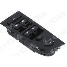 GVA Mtxdpn Cam Açma Anahtari Ön Sol Siyah Çerçeveli Katlamasiz Bmw E90 Lci