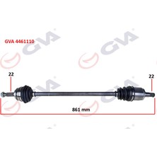 GVA Mtxdpn Komple Aks Sağ Skoda Favorit 1.3 89-94 865MM