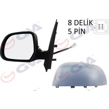 GVA Mtxdpn Diş Dikiz Aynasi Sol Dokker-Lodgy 12 Elektrikli Isitmali Astarli Konveks 5 Fiş VM-6803EHPL
