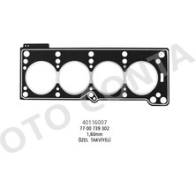 OTOCONTA Oto Conta Mtxdpn Silindir Kapak Conta (Lpgli Araclara Ozel Takviyeli 1,60MM Beyaz) R19