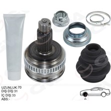 GVA Mtxdpn Aks Kafasi Diş Sağ/sol Bmw E81 E87 E90 E92 E93 119MM