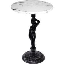 Dockers Bistro Döküm Masa (Çipa Angel Werzalit Yuvarlak Q 70CM)  - Afyon Mermer