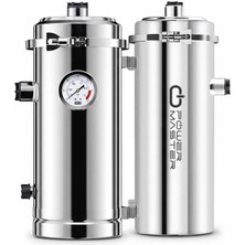 Powermaster PM-28652 Ana Hat Su Arıtma Sistemi 3.000 L/saat Paslanmaz Çelik Gövdeli Yıkanabilir Uf-Pvdf Filtreli