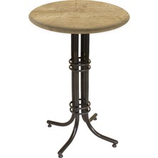 Dockers Bistro Masa (Buket Werzalit Yuvarlak 60CM) - Avalon Pine