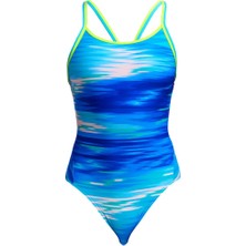 Funkita Db Sea Breeze Kadın Yüzücü Mayosu-Klora Dayanıklı ve Rahat