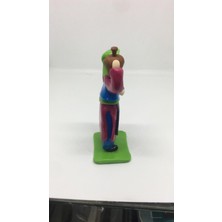 Lebron Testi Taşıyan Köylü Kadın  Nostaljik Biblo