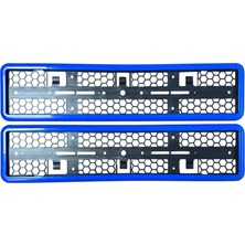 İzipec Araç Plakalık Takmatik Mavi 2 Adet Fiyatı