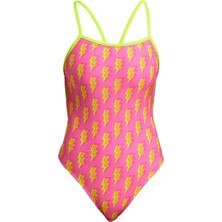 Funkita Sst Stunner Kadın Tek Askılı Yüzücü Mayosu – Yüksek Kesim Performans Modeli