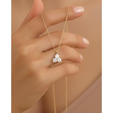 İndigo Takı Cemre Tohum 14 Ayar Altın Kolye