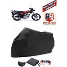 Kuba Cg 50 Pro New Siyah Motorsiket Brandası Motor Örtüsü Çadır Su Geçirmez Motosiklet Kılıfı Motor Brandası
