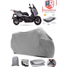 Regal Raptor MAX125 Gri Motorsiket Brandası Motor Örtüsü Çadır Su Geçirmez Motosiklet Kılıfı Motor Brandası