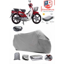 Rmg Moto Gusto R 100 Arka Çanta Uyumlu (Gri) Motorsiket Brandası Motor Örtüsü Çadır Su Geçirmez Motosiklet Kılıfı Motor Brandası