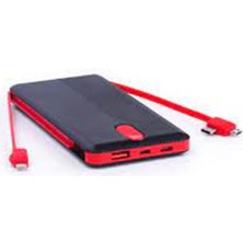 Binbir Göz Bilgisayar Sword 10P03 Black-Red Triple Powerbank 10.000MAH Kendinden Kablolu