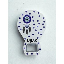 Mundy Uşak Temalı Nazar Baskılı Magnet Şişe Açacağı Buzdolabı Süsü (KOD:907)