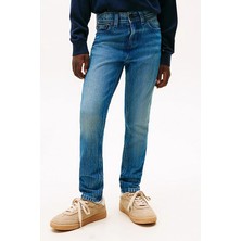 Tommy Hilfiger Erkek Çocuk Scanton Y Vintage Jean Pantolon - Mavi