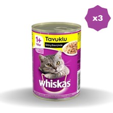 Whiskas Konserve Mama Tavuklu 400 gr - (3 Adet)