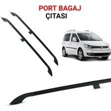 Tunax Oto Caddy Kısa Şase Portbagaj Tavan Çitası Siyah 2011-2020