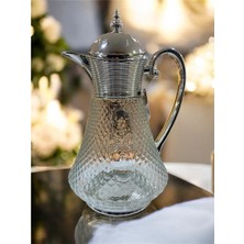 Royking Nurbanu Sürahi Şerbetlik 1.8 Litre – Gümüş