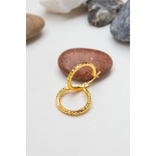 Latif Kuyumcu 22 Ayar Kadın Halka Altın Küpe LKKP1337