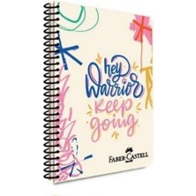 Marka Faber Castell Pp Kapak Grafiti Spiralli 140 Yp Kareli 5075 000433-KEEP Going