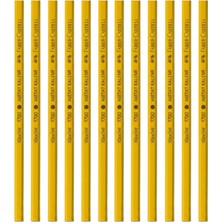Faber-Castell 1700 Kurşun Asetat Kalemi Sarı 12 Adet