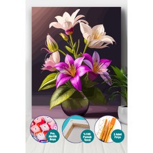 Picasso World Hobby Art Vazoda Zambak Sayılarla Boyama Seti