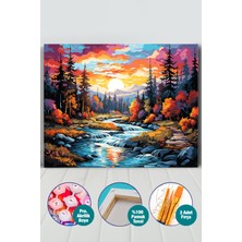 Picasso World Hobby Art Çoruh Nehri Sayılarla Boyama Seti