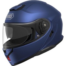 Shoei Neotec 3 Çene Açılır Motosiklet Kaskı Mat Mavi