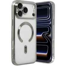 Mtxdpn Newface Apple Iphone 17 Pro Kross Magneticsafe Kapak - Gümüş